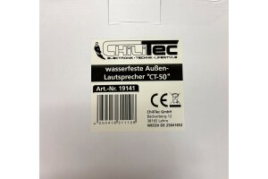 wasserfeste Außen-Lautsprecher CT-50 8 Ohm 5 80W 100Hz-20KHz PAAR
