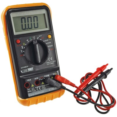Digital-Multimeter CTM-43 big Volt Amp. Ohm autom. Messbereichswahl