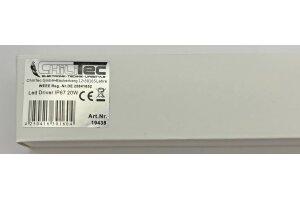 LED-Trafo IP67 wasserdicht 1-20W Ein 220-240V Aus 12V= Konstantspannung