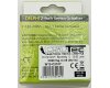 DELPHI Serien-Schalter 2-fach 250V~/ 10A inkl. Rahmen UP weiß