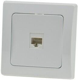 DELPHI RJ45 Dose für ISDN & Cat.5 inkl. Rahmen...