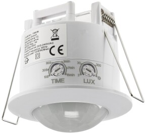 Decken-Einbau-Bewegungsmelder 360° PIR LED geeignet...