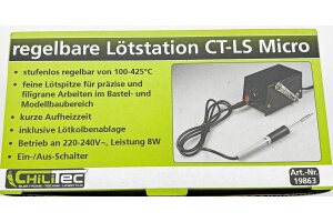 Präzisions-Lötstation CT-LS Micro 230V 8W regelbar von 100-425C°