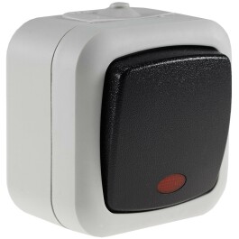 Feuchtraum Kontroll-Schalter IP44 250V~/ 10A inkl....