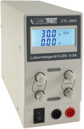 Regelbares Labornetzgerät CTL-3003 beleuchtete LCD...