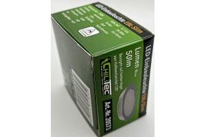 LED Einbauleuchte EBL Slim WW IP67,1W 50lm Alu matt warmweiß Ø55mm