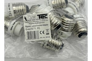 Lampensockel-Adapter Keramik E27 auf G9