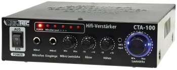 HiFi-Verstärker CTA-100 100W schwarz 1x Line In...