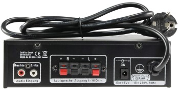 HiFi-Verstärker CTA-100 100W schwarz 1x Line In...