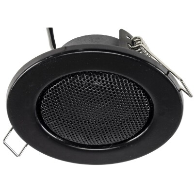 Decken-Einbaulautsprecher CTE-8W Halogen-Look 8cm Ø 6cm Einbau schwarz
