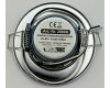 Decken-Einbaulautsprecher CTE-8W Halogen-Look 8cm Ø 6cm Einbau chrom