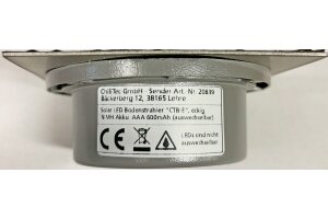 Solar LED Bodenstrahler CTB-E eckig BxHxT 10x10x4cm IP44 Edelstahl-Front