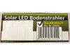 Solar LED Bodenstrahler CTB-E eckig BxHxT 10x10x4cm IP44 Edelstahl-Front