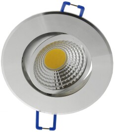 LED-Einbauleuchte COB-3 3W 250lm ALU 3000K 95°...