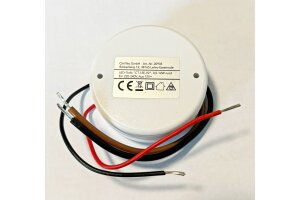 LED-Trafo CT-12E-V2R 0,5-12W rund Ein 220-240V Aus 12V= Konstantspannung