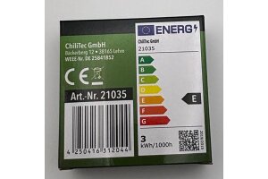 LED-Aufbauleuchte ABL-R90 warmweiß 3W 12V=  2900K 337lm