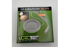 LED-Aufbauleuchte ABL-R90 warmweiß 3W 12V=  2900K 337lm