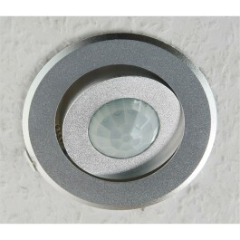 Decken-Einbau-Bewegungsmelder 360° Alu PIR Sensor 6m...
