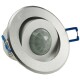 Decken-Einbau-Bewegungsmelder 360° Alu PIR Sensor 6m schwenkbar silber