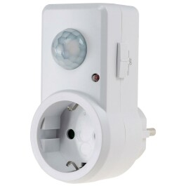 Zwischenstecker mit Bewegungsmelder 120° 9m...