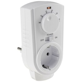 Steckdosen-Thermostat ST-35 ana max. 3500W 5-30°C...