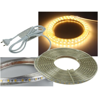 LED-Stripe Ultra-Bright 230V 5,0m 600 Lumen/Meter warmweiß