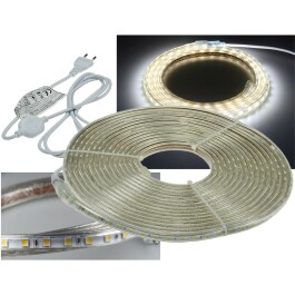 LED-Stripe Ultra-Bright 230V 10m 630 Lumen/Meter weiß