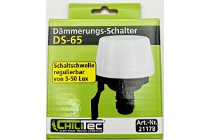 Outdoor Dämmerungs-Schalter DS-65 230V/50Hz max. 10A...