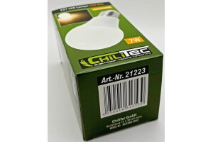 LED Glühlampe E27 G50 AGL warmweiß 3000k 670lm 230V/7W 160°