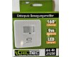 Unterputz PIR-Bewegungsmelder 160° LED geeignet 3-Draht Technik weiß