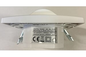 Unterputz PIR-Bewegungsmelder 160° LED geeignet 2-Draht Technik weiß