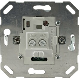 Unterputz PIR-Bewegungsmelder 160° LED geeignet 2-Draht Technik weiß