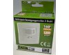 Unterputz PIR-Bewegungsmelder 160° LED geeignet 2-Draht Technik weiß