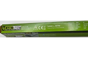 LED Unterbauleuchte CT-FL80 80cm 667lm 6W 3000K / warmweiß
