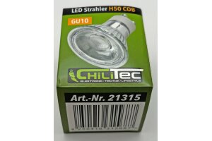 LED Strahler GU10 H50 COB 4000k 460lm 230V/5W,neutralweiß