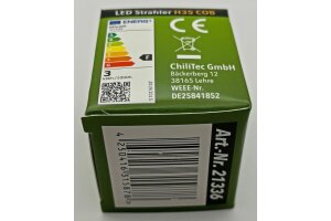 LED Strahler GU10 H35 COB 3000k 265lm 230V/3W warmweiß