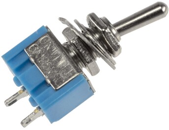 Miniatur Kippschalter 1x EIN/AUS 12V/3A Lötösen...