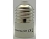 Lampensockel-Adapter Kunststoff E27 auf E14