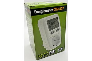 Energiekosten-Messgerät CTM-807 LC-Display Messung bis zu 3600W