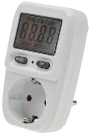 Energiekosten-Messgerät CTM-807 LC-Display Messung bis zu 3600W