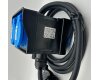 Gartensteckdose mit Erdspieß 4-fach IP44 2m Kabel