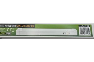 LED Notleuchte CTNL-30 SMD-UB Lithium Akku 3,7V/1200mAh 2W 30x2x3cm