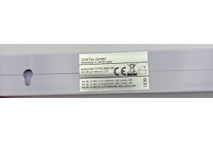 LED Notleuchte CTNL-30 SMD-UB Lithium Akku 3,7V/1200mAh 2W 30x2x3cm