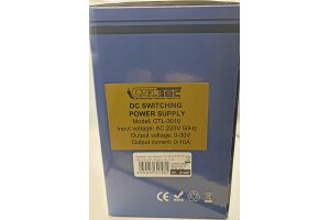Regelbares Labornetzgerät CTL-3010 beleuchtete LCD Anzeige 0-30V 0-10A