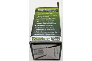 Einbau-Bewegungsmelder CT-PIR Mini 230V 800W Ø 15mm LED geeignet weiß
