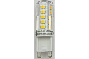 LED Stiftsockel G9 4W 330lm 3000k 240° 230V warmweiß