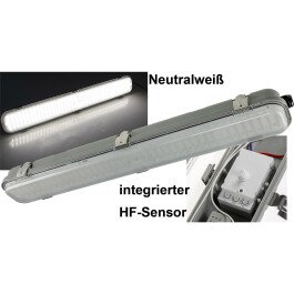 LED Deckenleuchte HORTA 60cm IP65 HF-Bewegungsmelder 18W...