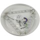 LED Deckenleuchte Acronica 12w Ø 26cm 12W 880lm 3000K IP44