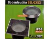 Bodenleuchte BEL GX53 R  rund ØxT 12x7cm IP65 GX53 Fassung