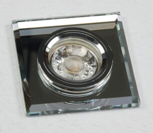 Decken-Einbaustrahler Crystal Q90 starr 90x90mm für...